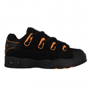 Black / Orange Osiris D3 OG Women Skate Shoes | OS2716894