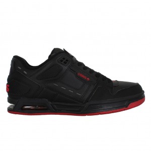 Black / Red Osiris Peril Women Sneakers | OS5280641
